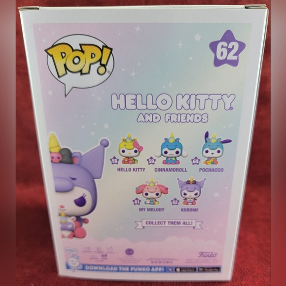 Kuromi funko # 62 (nib) With pop protector - Picture 7 of 7